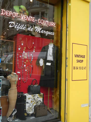 depot vente de luxe tours